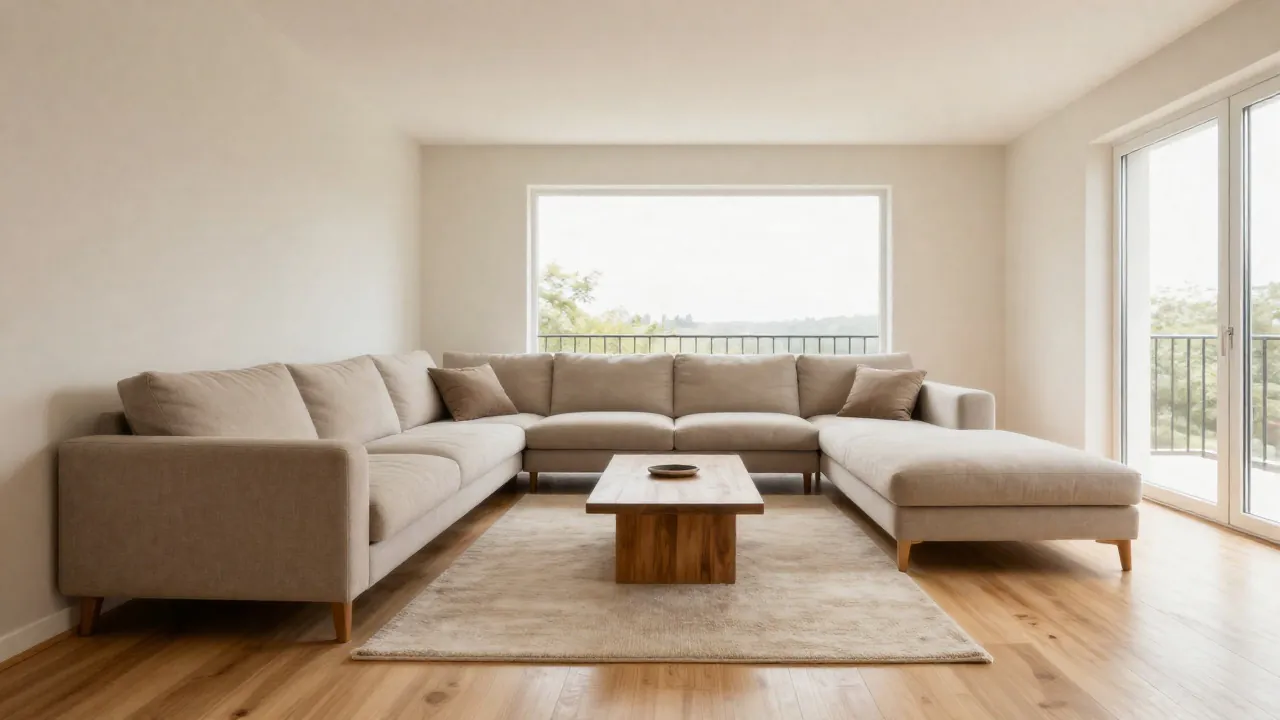 Sofa czy narożnik, co lepiej sprawdzi się w salonie? Porównanie sofy i narożnika w jasnym wnętrzu - Sofa czy narożnik – co lepiej sprawdzi się w salonie?